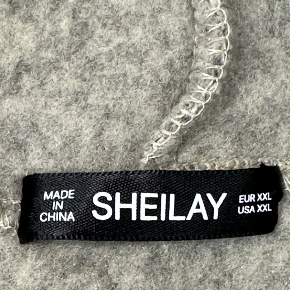 SHEILAY Hoodie Snowman Plus Sz XXL Kangaroo Pocket Drawstring Fleece Lin… - Picture 7 of 10